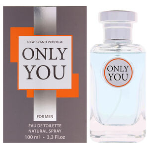 Only You by New Brand for Men - 3.3 oz EDT Spray